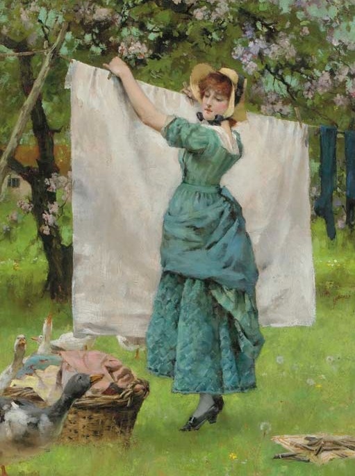 Иллюстрация к статье. Худ. Генри Джон Йенд Кинг. 