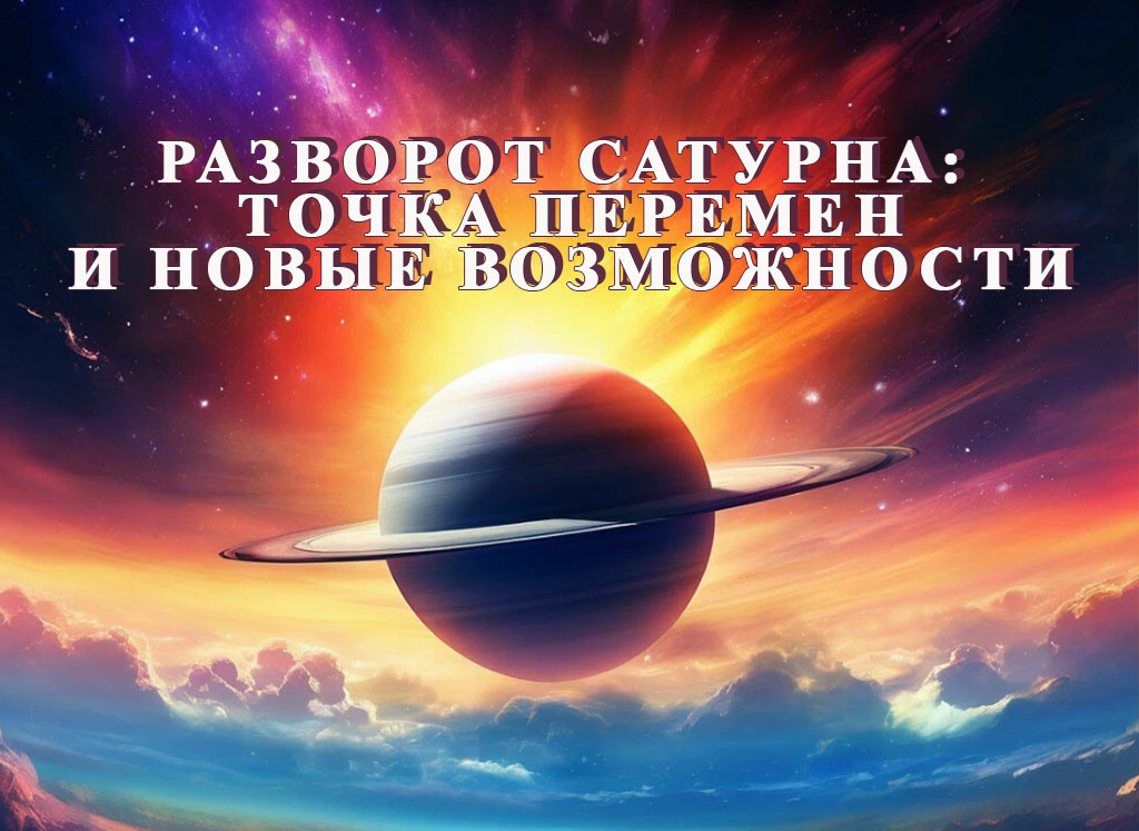 С 15 ноября 2024 года по 9 июля 2025 года Сатурн, идущий  по знаку Рыб, будет находиться в прямом движении.