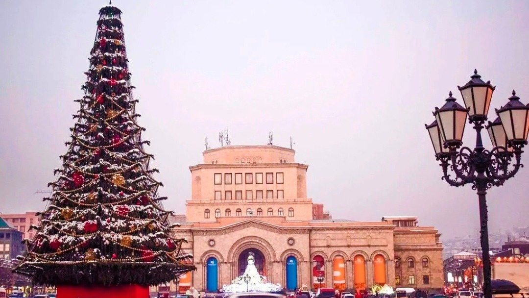 Ереван на Новый год. Фото: sun9-45.userapi.com/