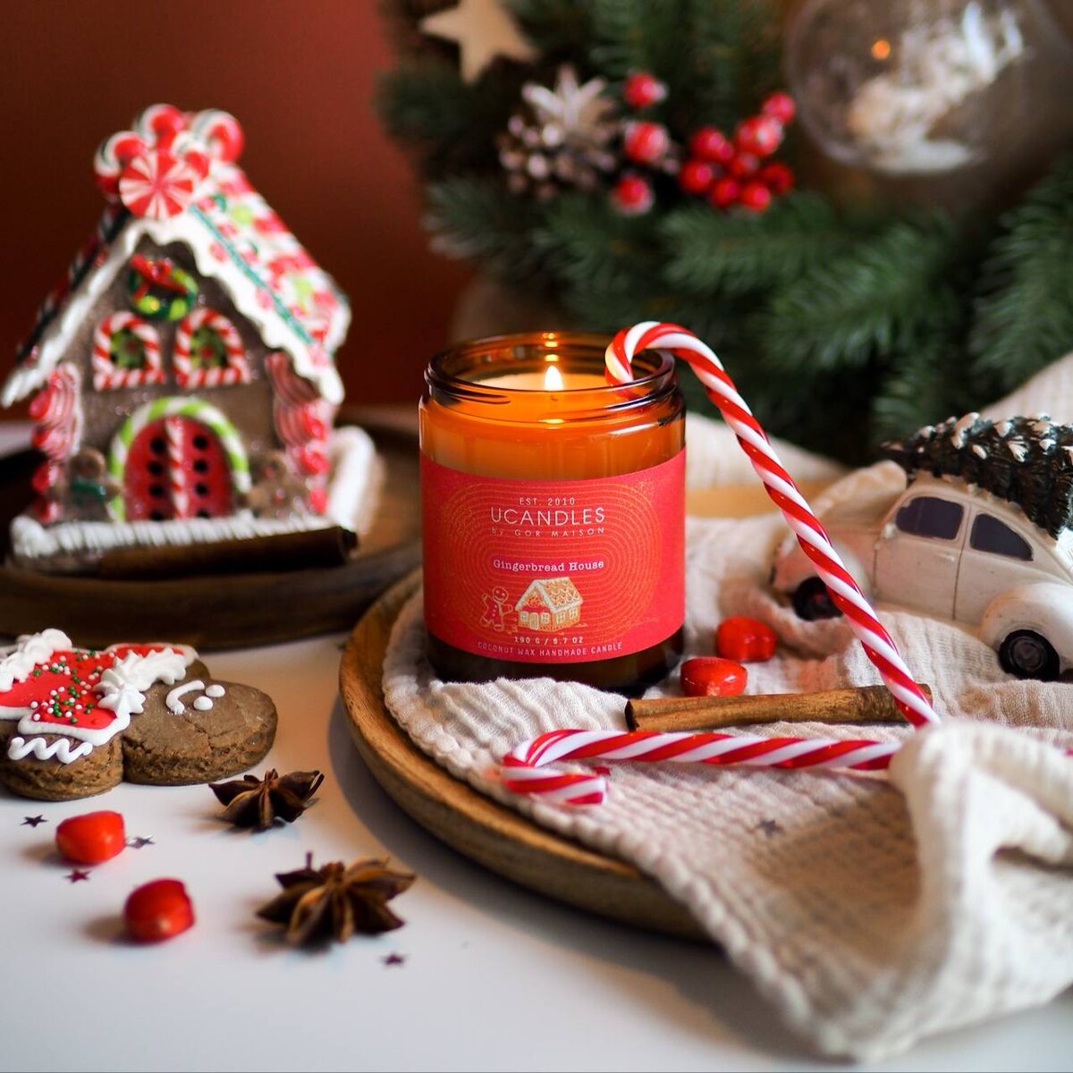 Аромасвеча Gingerbread House