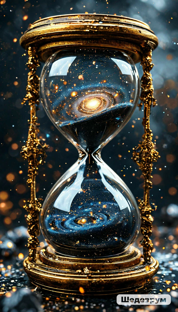 Сверху вселенная, которую мы видим, а снизу вселенная, которую открывают чёрные дыры. 