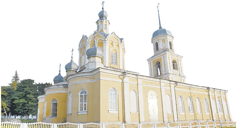 Казанский храм, на погосте которого похоронен Александр Хвостов