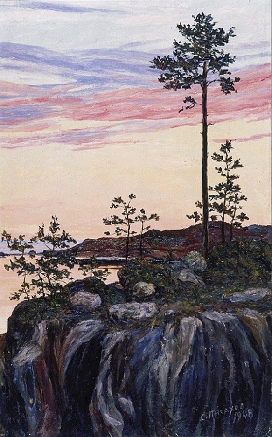 Илл.: Степан Писахов. Белая ночь