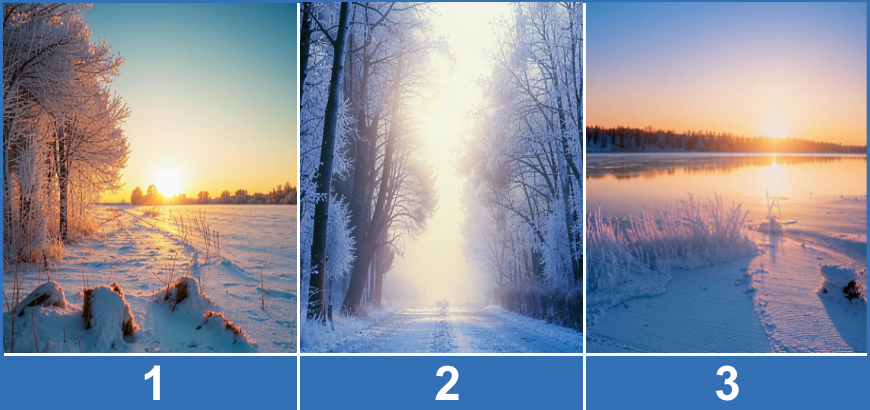 Выберите пейзаж