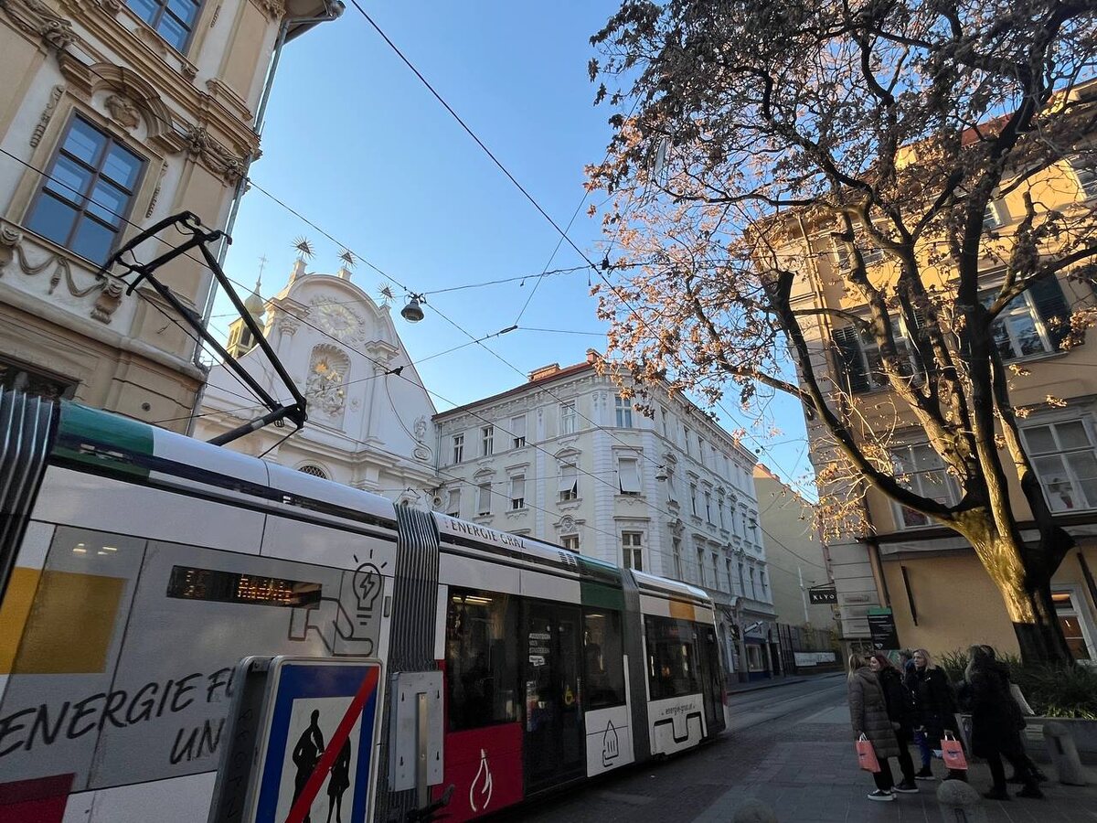 Трамвай в Грац