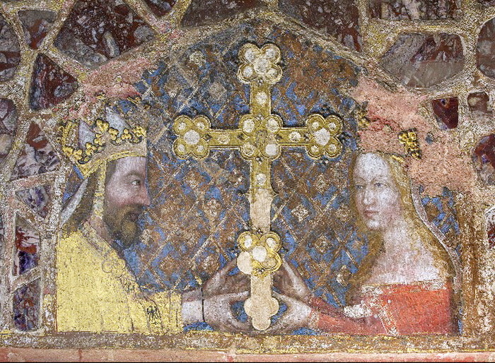 Король Карл VI и Анна Свидницкая