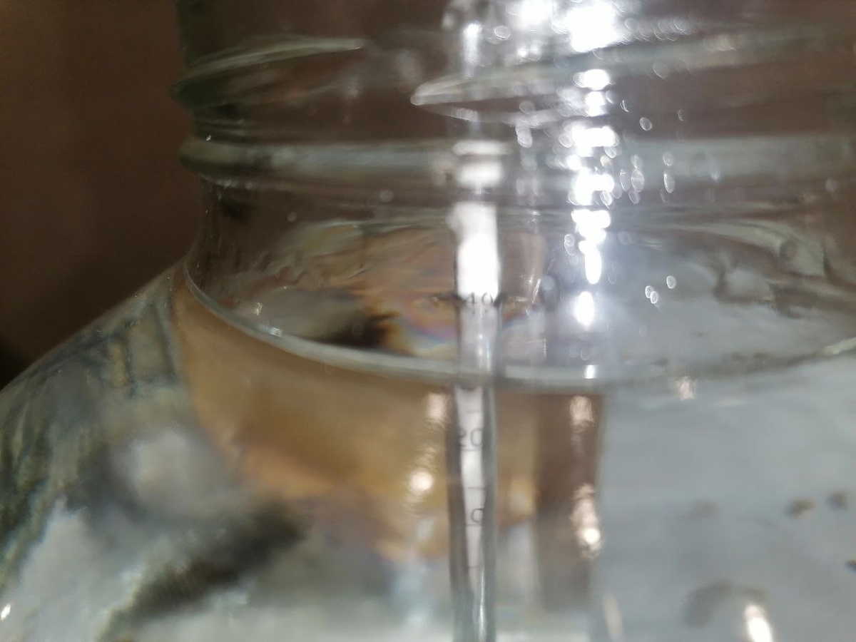 Крепость готового напитка - 40%.