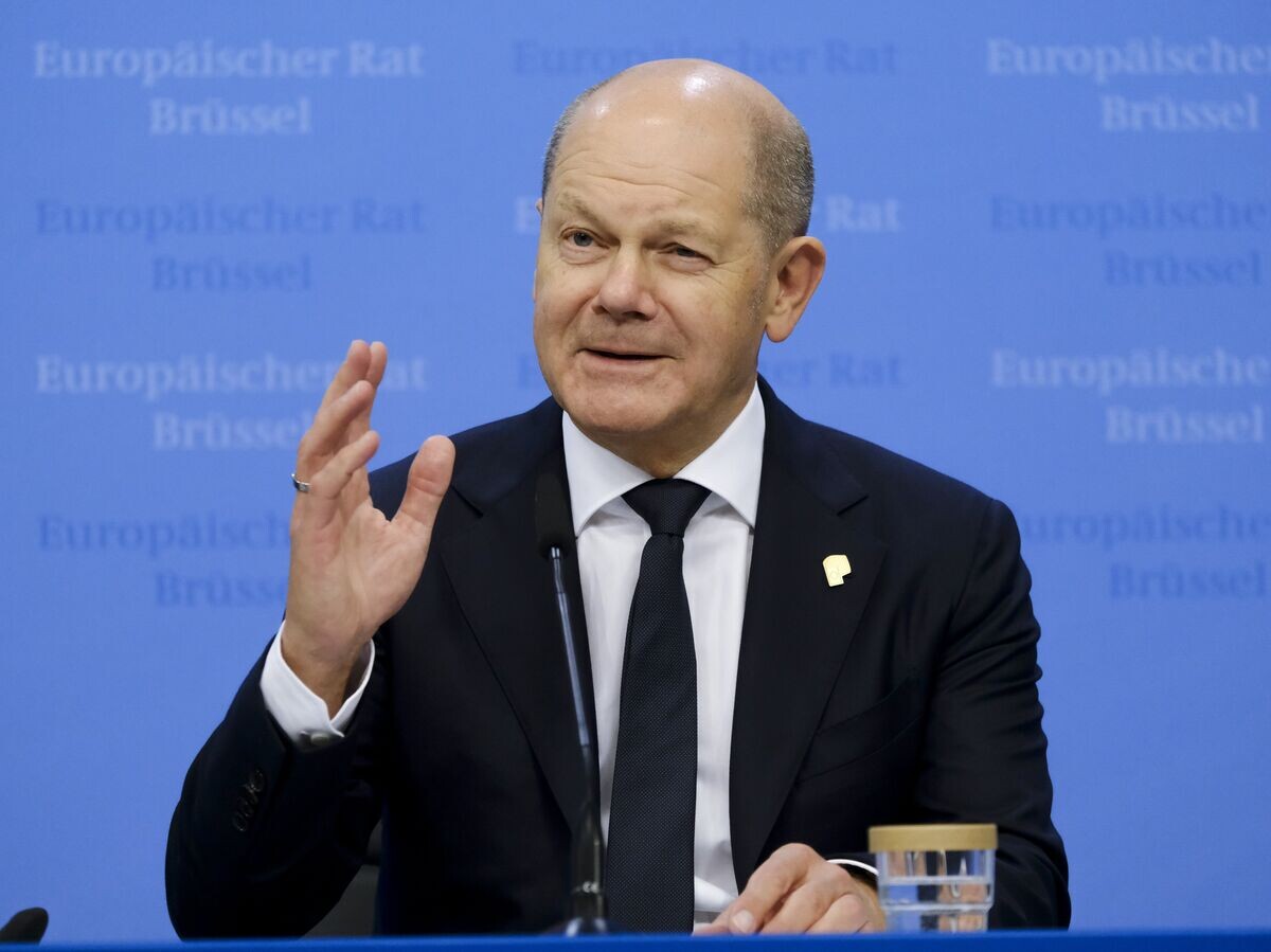    Канцлер Германии Олаф Шольц© Фото : European Union