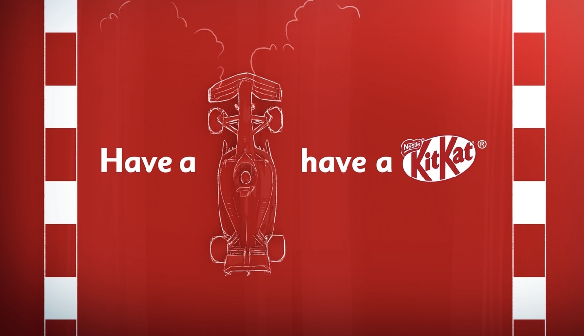 KitKat стал официальным шоколадом Формулы-1: сотрудничество двух легенд 