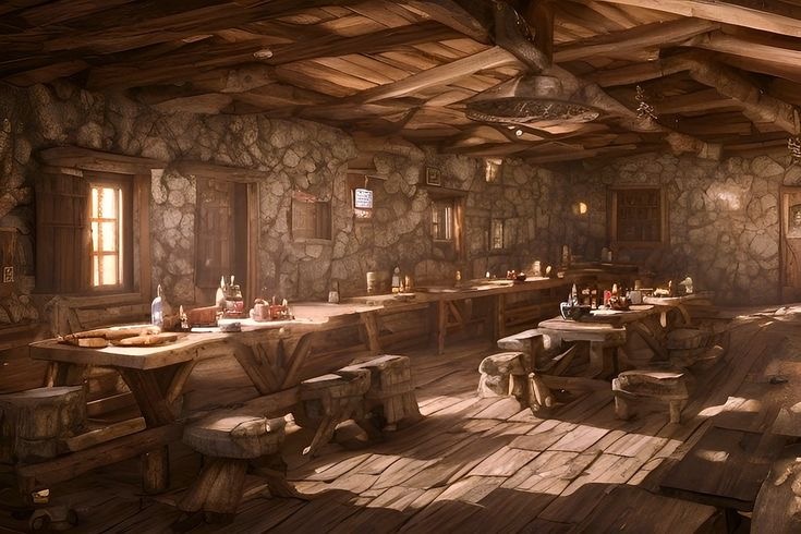 Изображение древней таверны