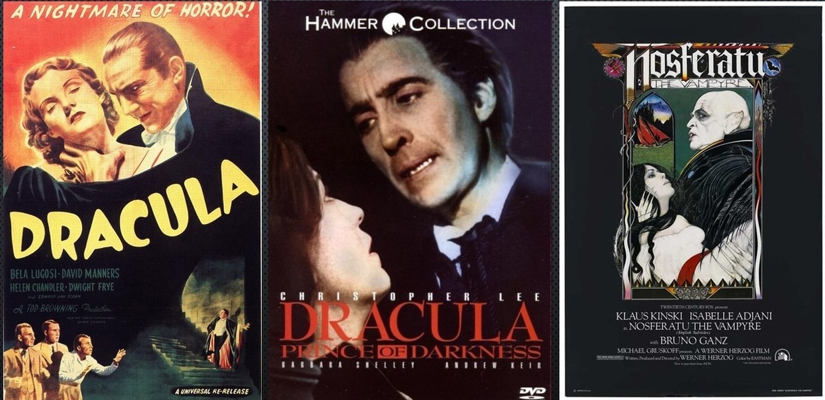 Образы вампира в кинематографе разных лет 