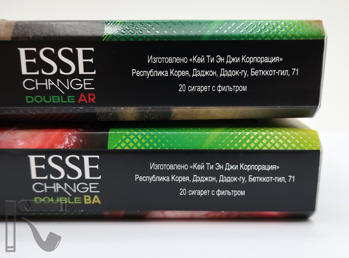 Сигареты Esse Сhange Double. Фото:©канал "Уголок Курильщика"