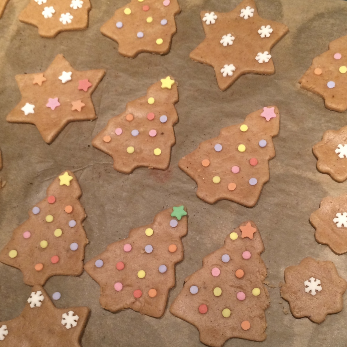 Печенье перед духовкой