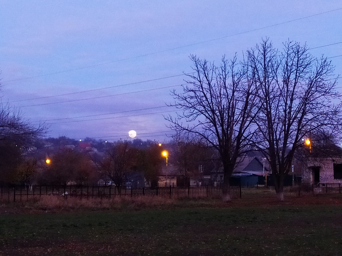 Суперлуние 16 ноября 2024.