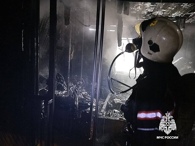 Под Тверью в Калининском округе загорелась мансарда в доме. Потушена