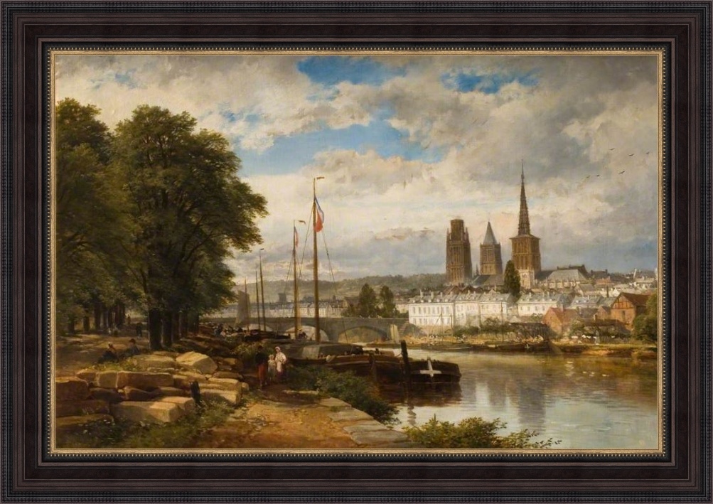 город Руан. Франция. XVII век