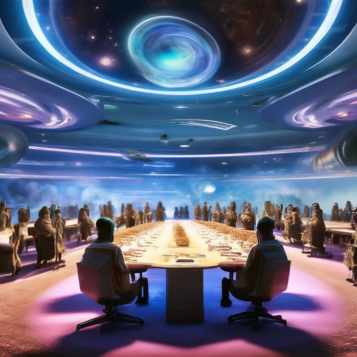 Рис. нейросети "Шедеврум". Автор Oksi Genie