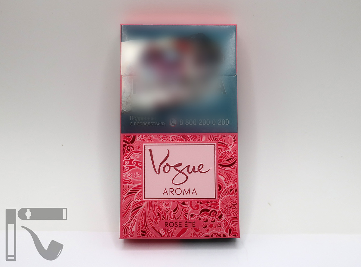Сигареты Vogue Rose Ete. Фото: © канал "Уголок Курильщика"