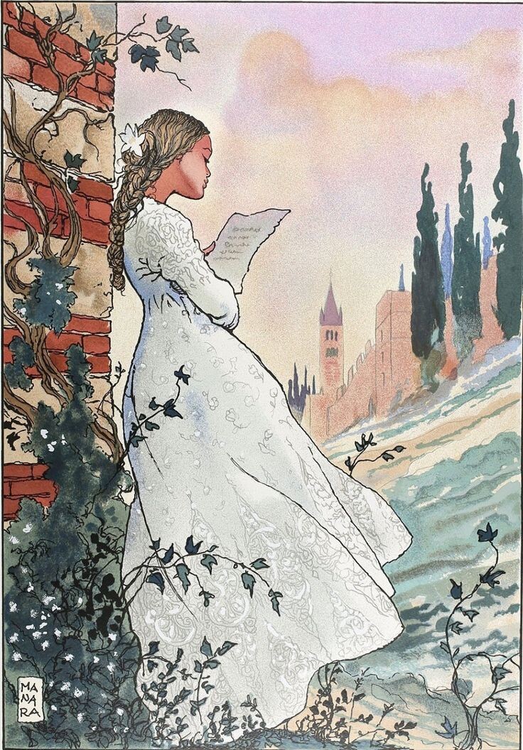 Картина Мило Манара.