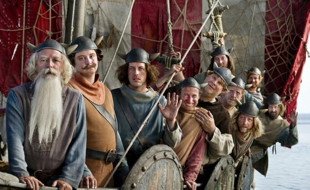 Забавные викинги. Из открытых источников сети Интернет. 