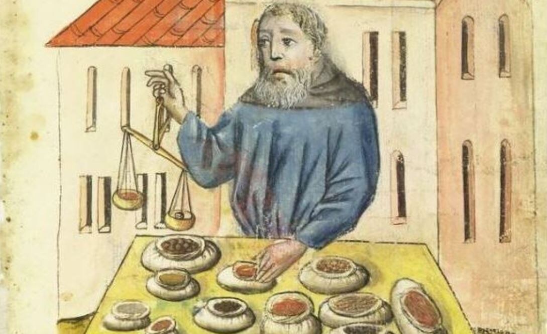 Специи в Средние века. Из открытых источников сети Интернет.