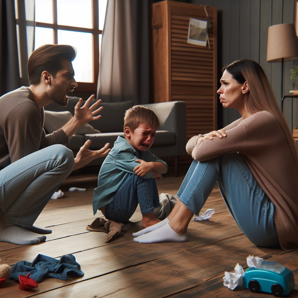 Ссора родителей. 