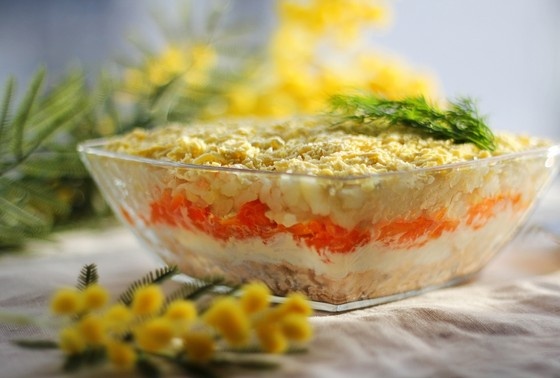    Салат «Мимоза»