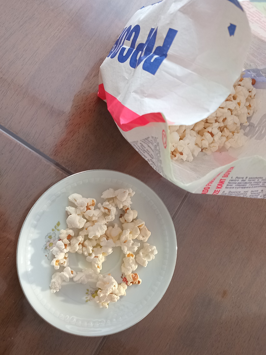 Попкорн для готовки в микроволновке из Светофора