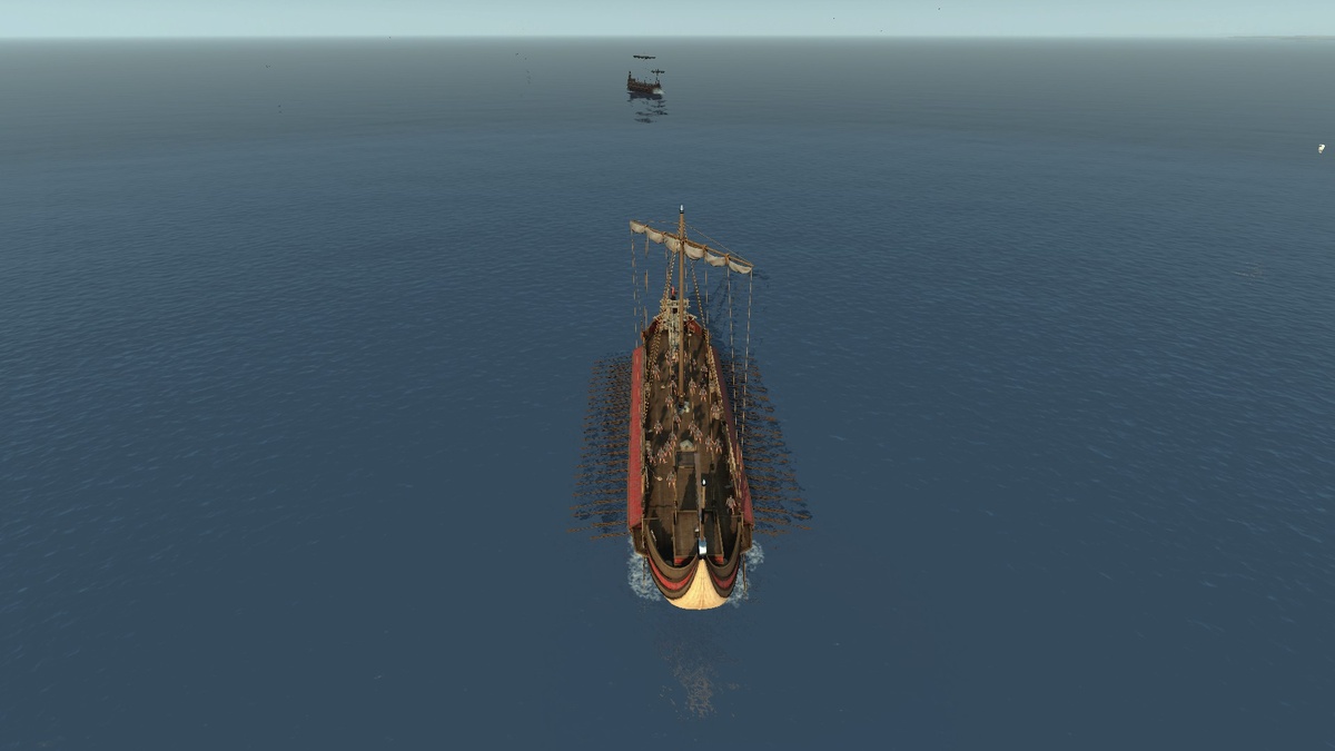 Легкая дальнобойная квинквирема Total War: Rome II корма