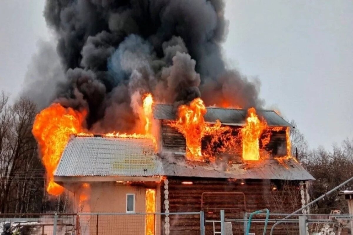    В Тульской области за сутки потушили шесть пожаров