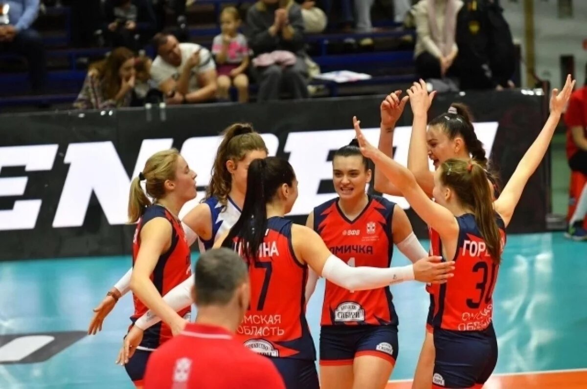   Волейболистки «Омички» на выездном матче Суперлиги обыграли «Минчанок»