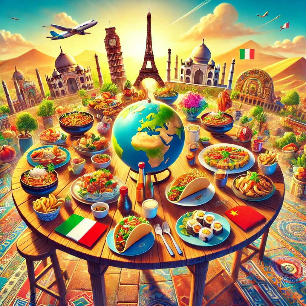 Кулинарные путешествия: вкусы мира на вашей тарелке