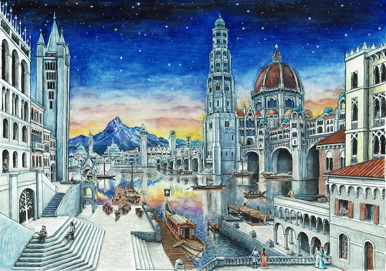 Это, случаем, не Венеция? :)