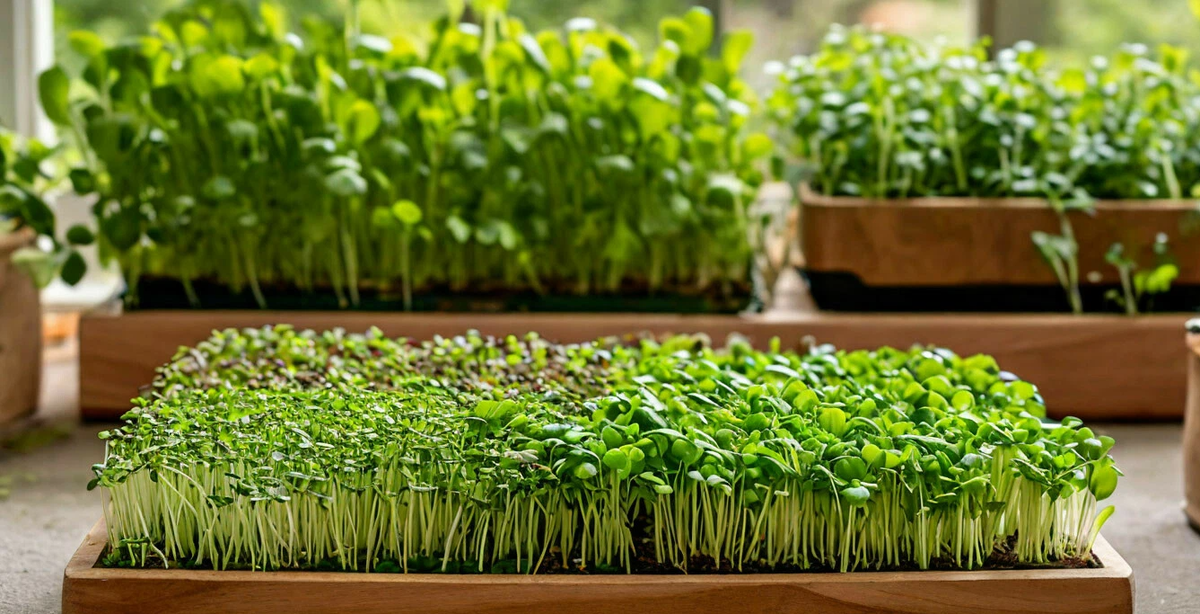 Микро зелень дома