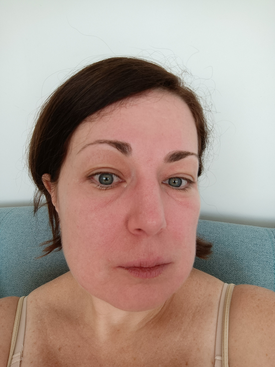 Это уже днём, уже получше. С утра совсем страх был. Как с перепоя недельного🙈