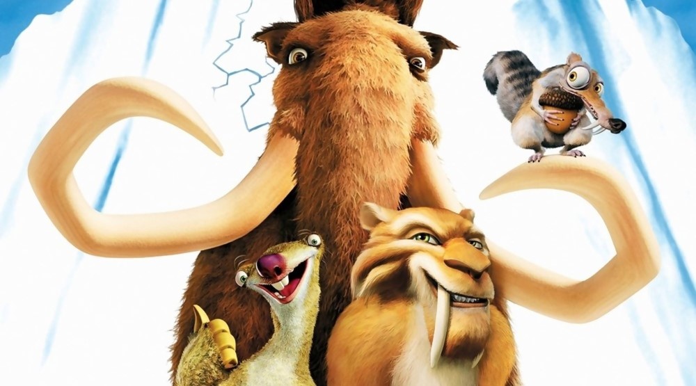     Постер мультфильма «Ледниковый период» (2002)