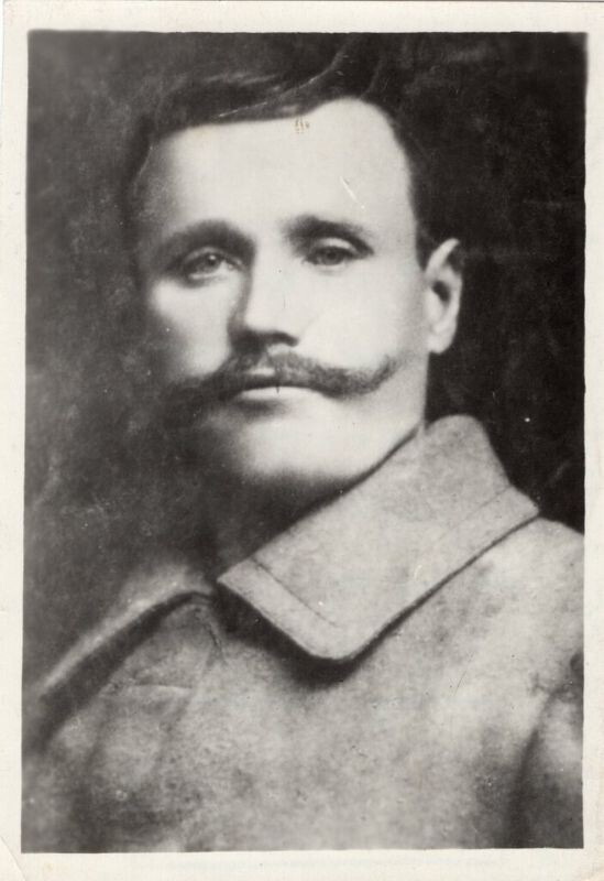    Фотография (копия). Бутрин Антон Никифорович, участник войны с Японией 1904-1905 гг., командир отряда красных партизан в Амурской области. 1918 год. Источник: goskatalog.ru