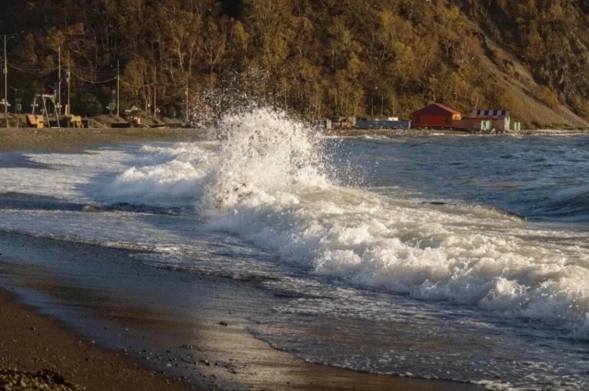    На западном побережье Камчатки ожидается перелив песчаных кос морской водой