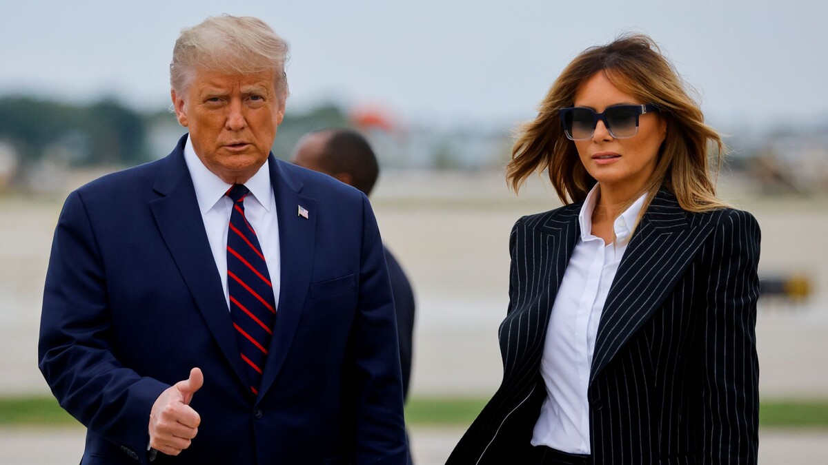 Дональд и Мелания Трамп