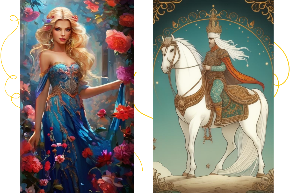 Иллюстрация создана в редакторе flyvi. Автор Наталья Варгальская