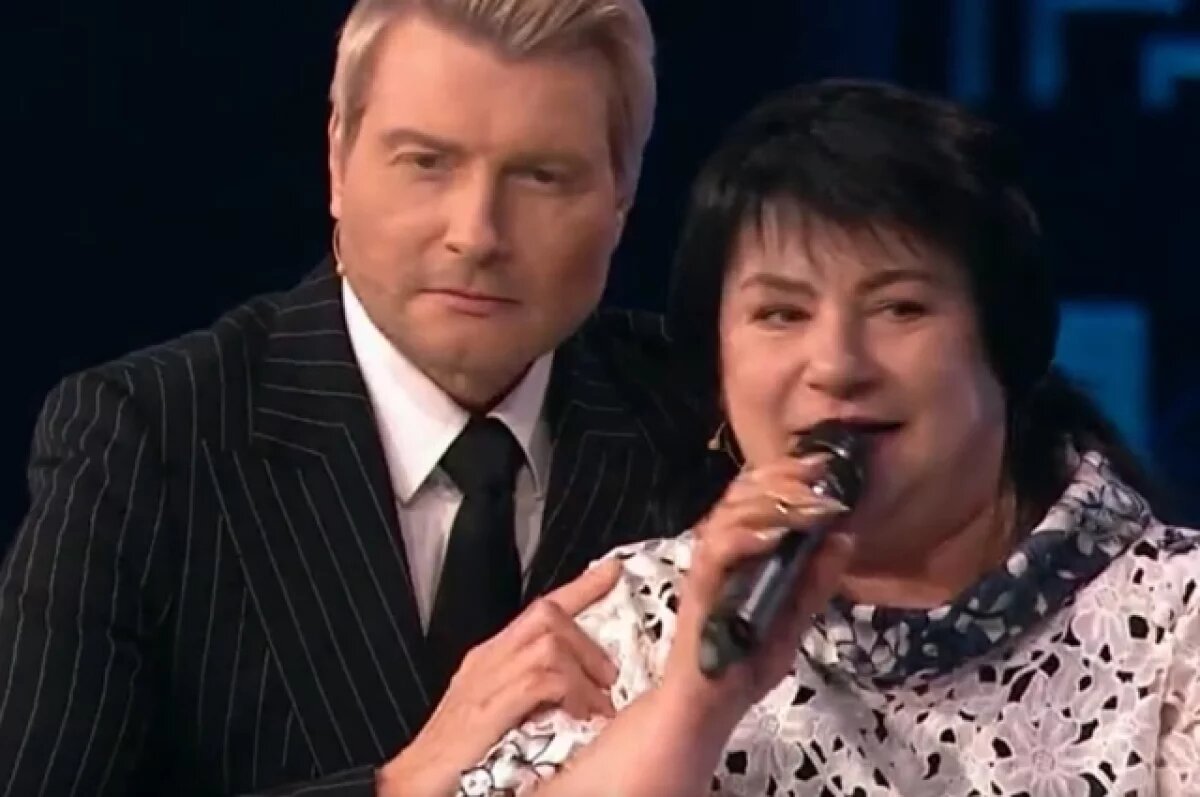    Ольге подыграл Николай Басков.