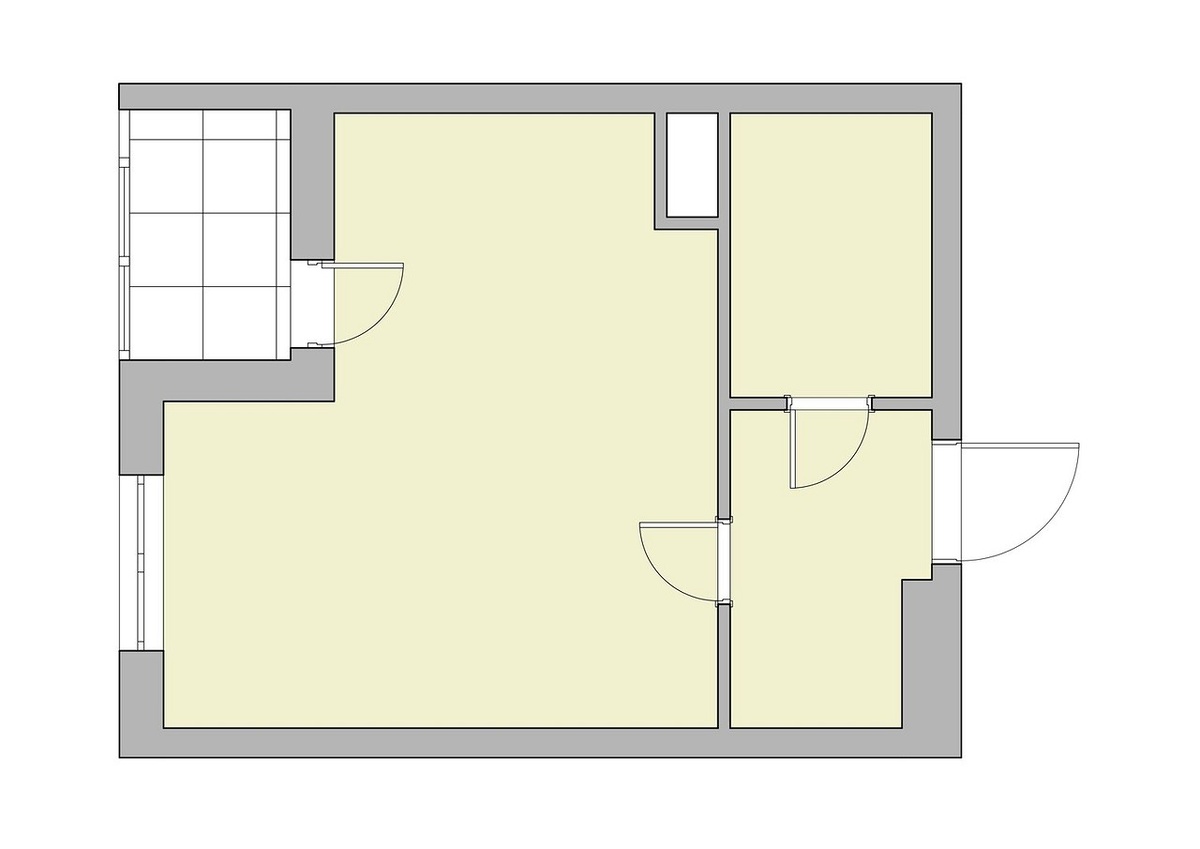 До перепланировки. Листайте галерею →