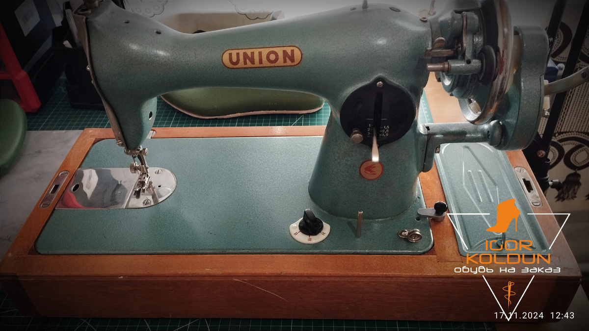 Швейная машина "union"