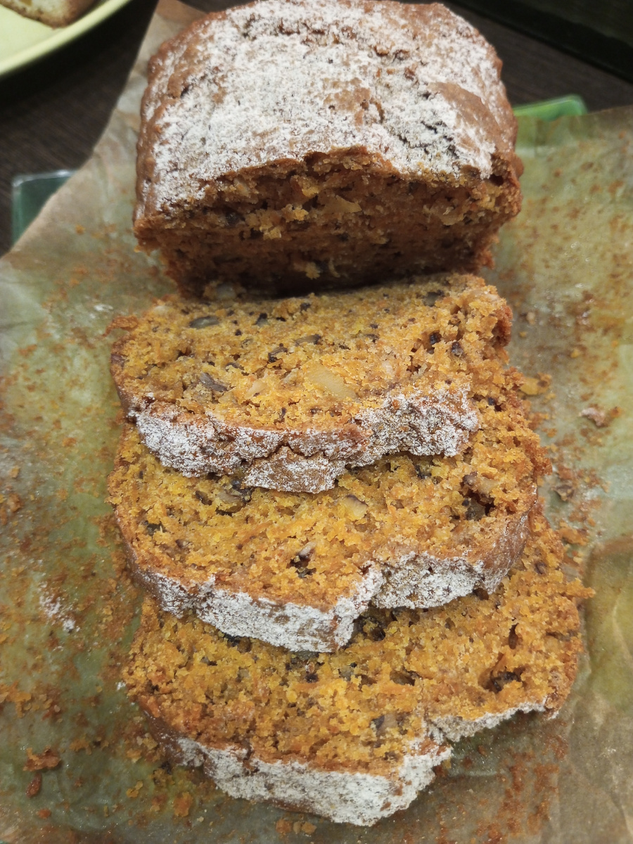 Кекс морковный