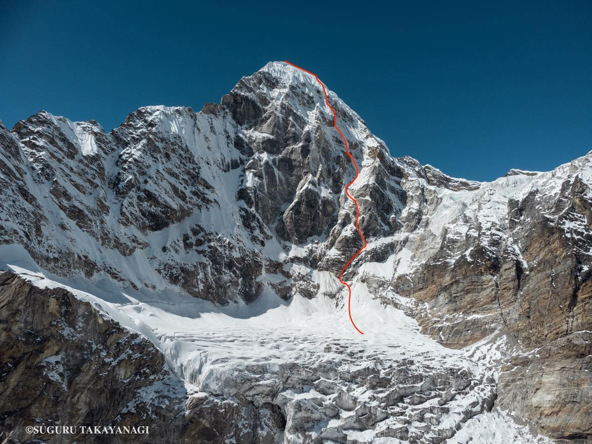 Нитка маршрута "Кусочек солнца" на Пандре (Фото: С. Такаянаги).