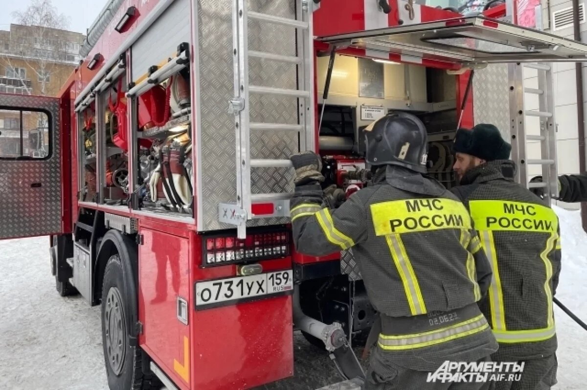    Женщина, собака и кошка погибли при пожаре в доме на Уральской в Перми
