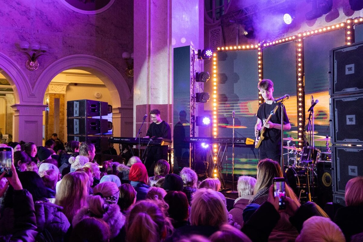    Событие завершилось праздничным концертом. Предоставлено пресс-службой Московского метрополитена