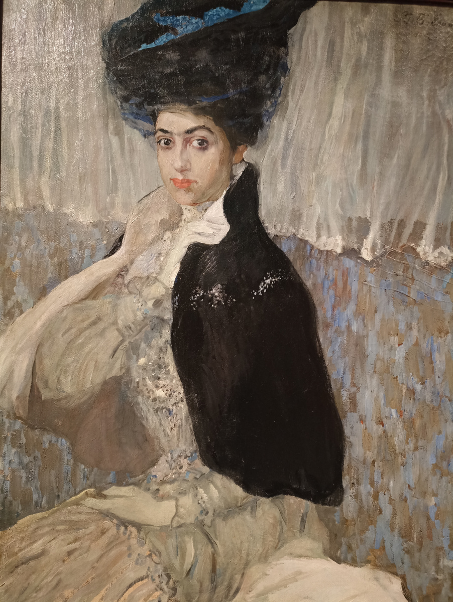 Григорий Бобровский. Портрет Самойловой. 