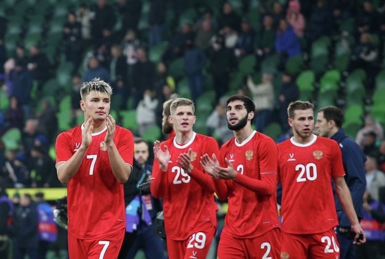    Игроки сборной России