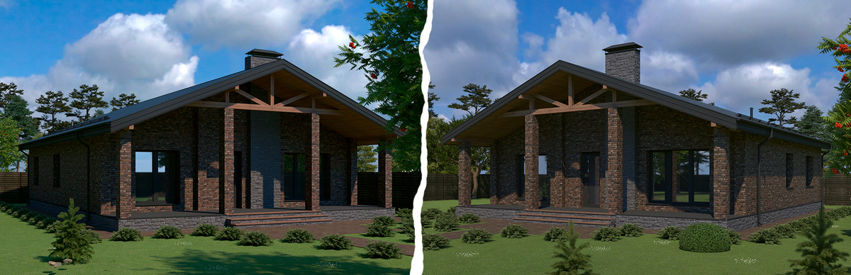 Дом один, разница в цене 30%!